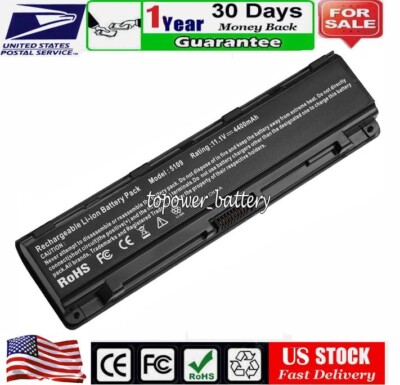 Battery For Toshiba Satellite C50T,C55,C55D,C55DT,C55T,C70,C70-A,C75,C75D,C75DT