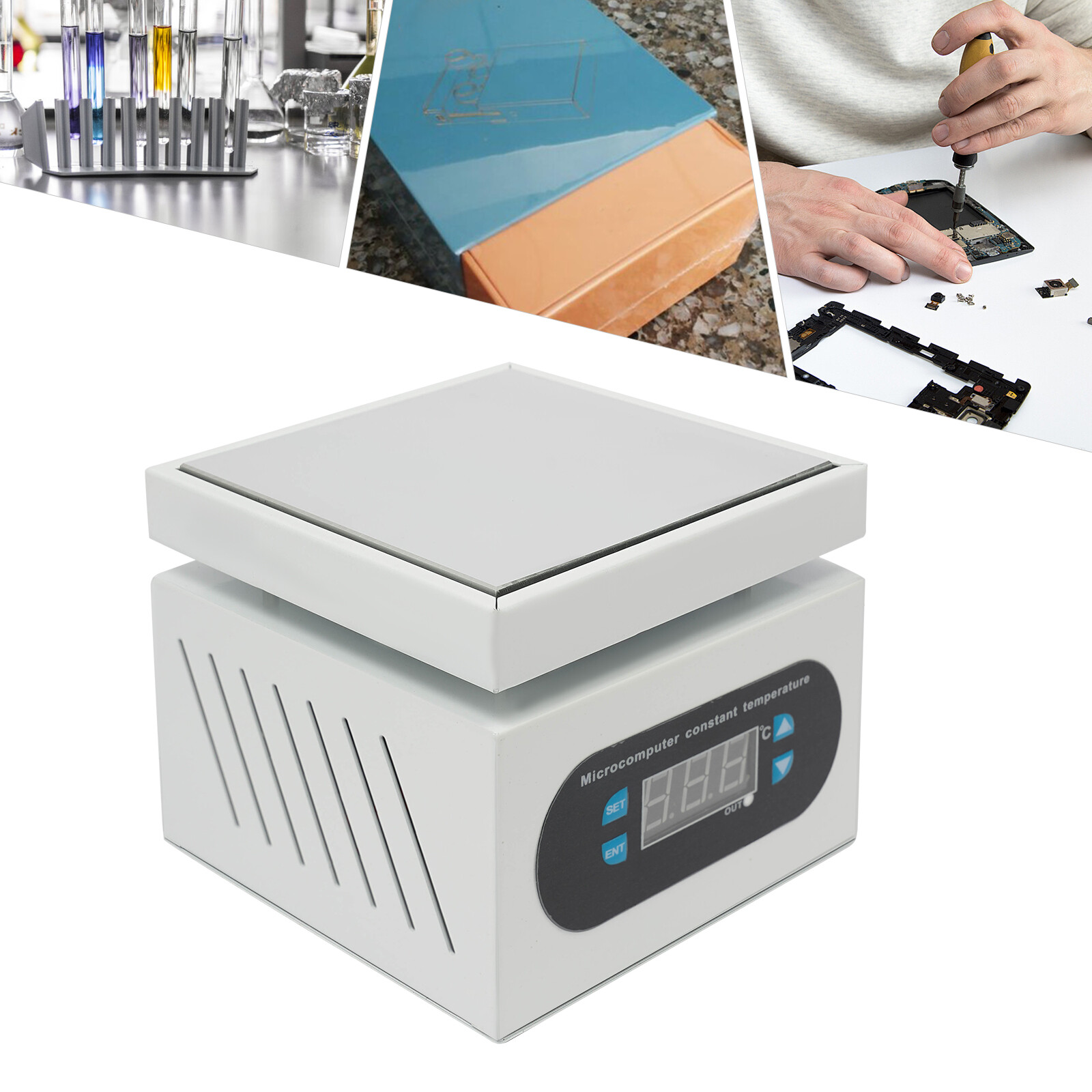 350W Microcomputer Hot Plate Electric Soldering Hot Plate Preheating ...