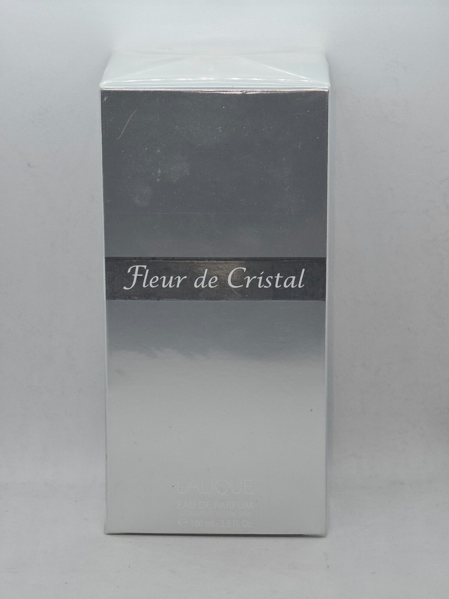 Lalique Fleur De Cristal Eau De Parfum Spray oz 100 ml NIB