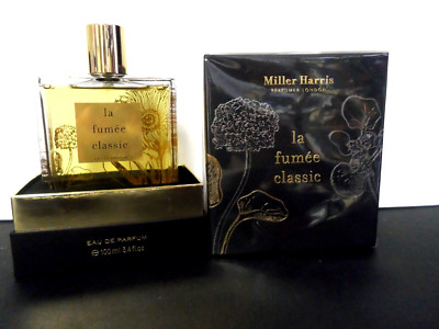 Miller Harris La Fumee CLassic EDP Spray 3.4 oz - 100 ml New In Open Box No Seal