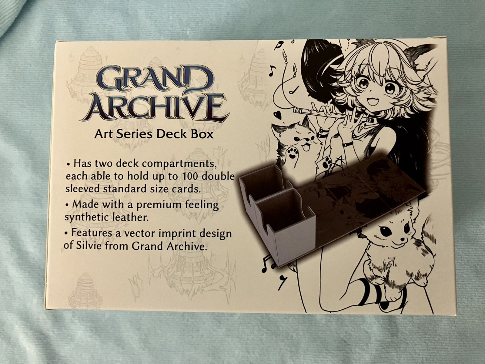 Grand Archive TCG Limited Edition Silvie Deck Box Anime Expo Art