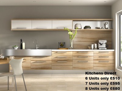 Brand New Kitchen Units Supplied Factory Assembled Direct From