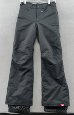 VTG Roxy Pants Youth Sz 14/XL Black Ski Snowb...