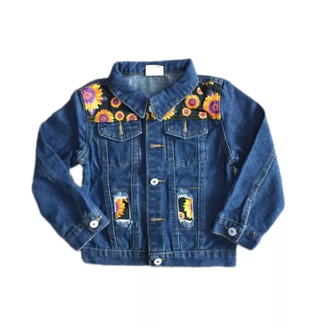 Chaqueta De Mezclilla Para Ni a