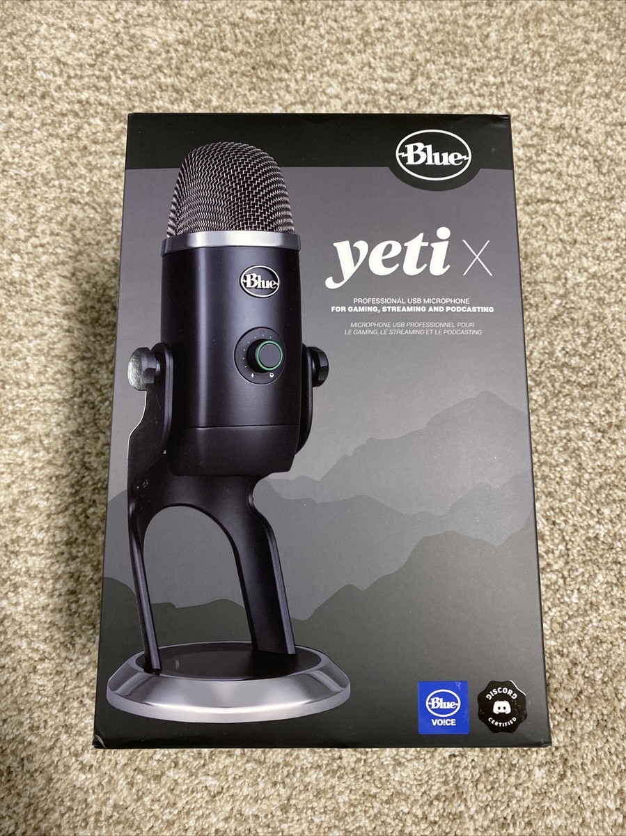 Blue Yeti X Professional USB Microphone For Gaming, Streaming And