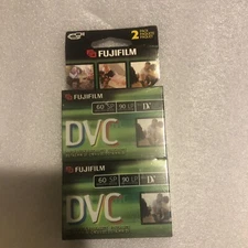 FujiFilm 2-pack DVC digital video cassette film (60 SP/90 LP)