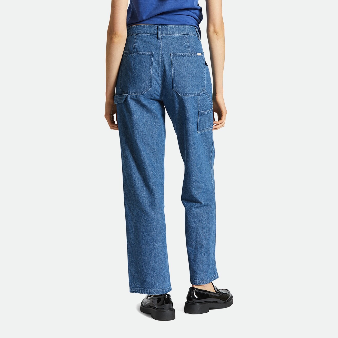 Pantalón Relajado Brixton Alameda Gr: 26 Medio Índigo