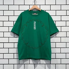 PLEASURES SAW HEAVYWEIGHT SHIRT GREEN