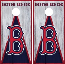 Boston Red Sox Cornhole Wrap MLB Game Board Skin Set Vinyl Decal CO375
