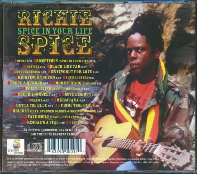 Spice in Your Life by Richie Spice (CD, Nov-2004, Fifth Element