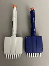 One THERMO Fisherbrand Finnpipette 5-50uL 8 Channel Pipette Pipetman Working