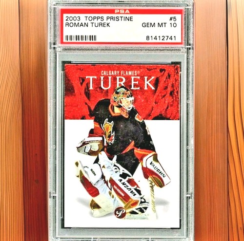 Roman Turek #5 2003 Topps Pristine card