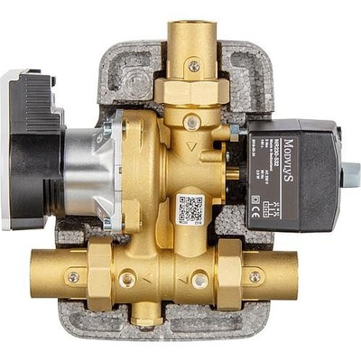 Evenes Festbrennstoffladeset Easyflow MCCS DN25(1) Stellmoto