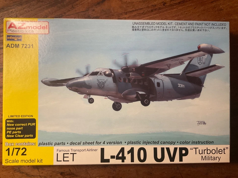 L-410UVP Turbolet "Military" Admiral | No. ADM7231 | 1:72