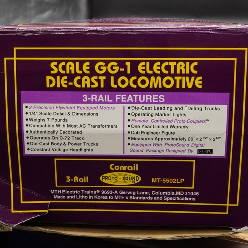MTH MT-5502LP Scala Conrail GG-1 elettrica con Protosound BELLA!!! - Foto 16 di 16