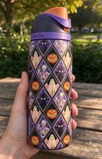 Owala FreeSip 32oz Spooky Social Halloween Limited Ed Insulated Water Bottle