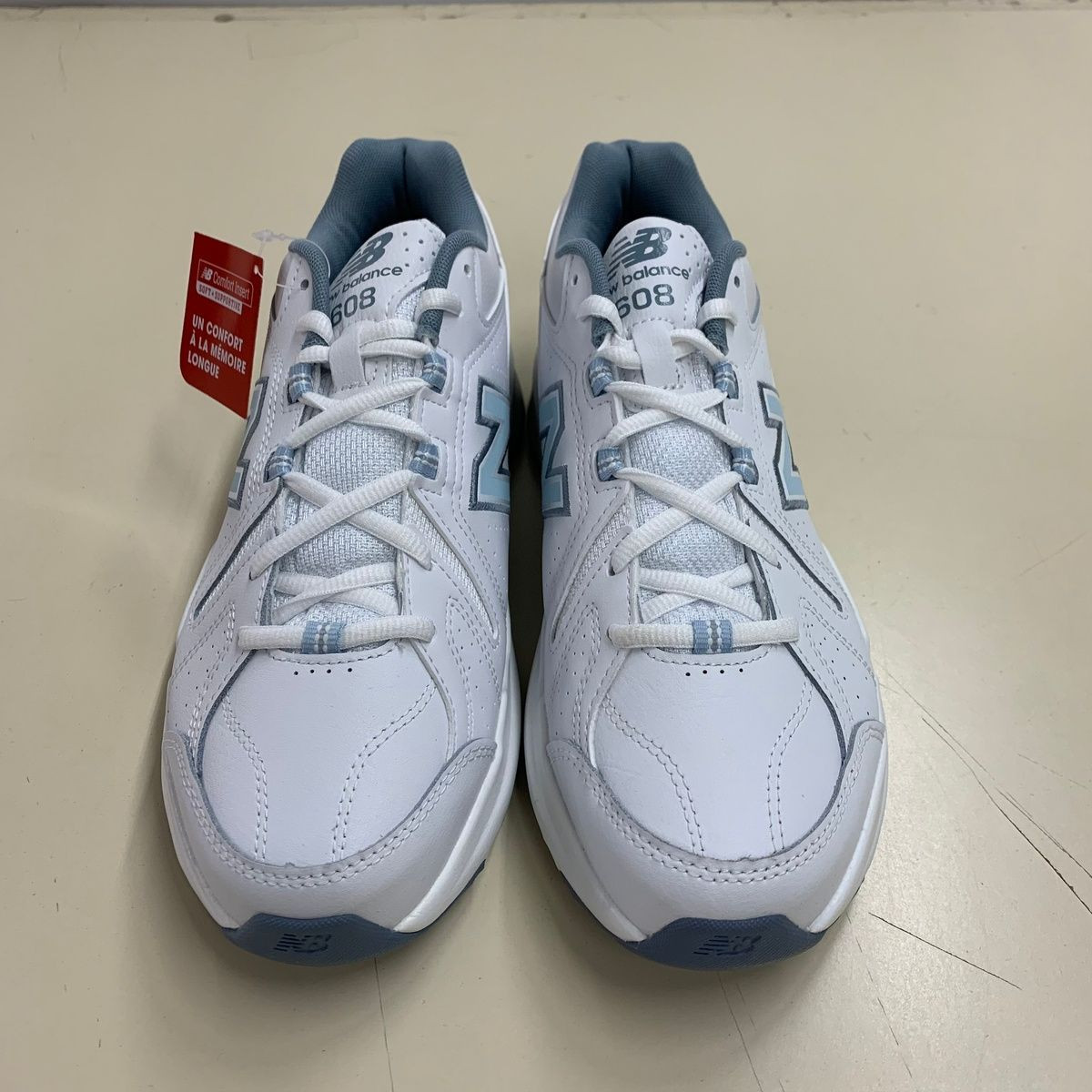 Size 10 - New Balance 608v5 White for sale online | eBay