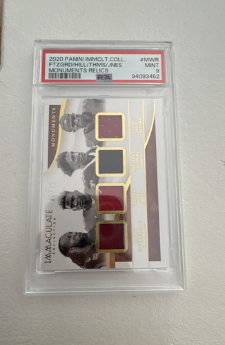 2020 Panini - Immaculate Hill, Fitzgerald, Julio /49 All 3 game worn patch 