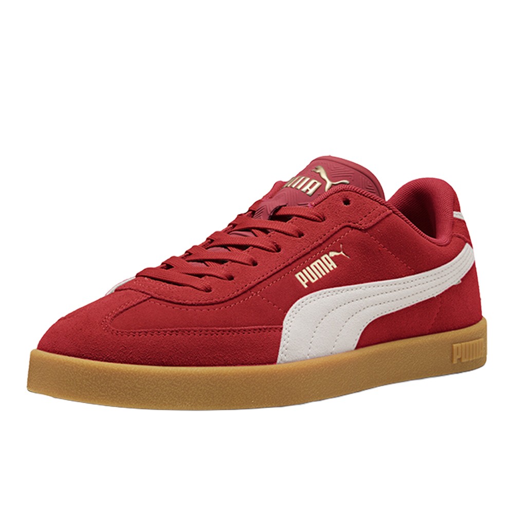 PUMA Club Ii Era Suede Lace Up  Mens Red Sneakers Casual Shoes 40071708 thumbnail 2