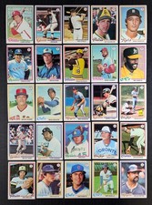 1978 Topps Baseball Set Break 25 Cards