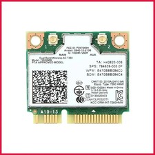 Intel 7260HMW Dual-Band Wireless-AC Card, 802.11ac WiFi  Bluetooth 4.0 for PC