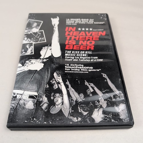 In Heaven There Is No Beer DVD Rare Los Angeles Kiss Or Kill - Picture 1 of 4