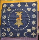 Grand Army Of The Republic/GAR Civil War Veteran Scarf/Handkerchief