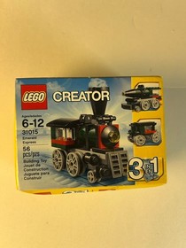 Lego Creator 31015 Emerald Express New Sealed has Box Bend