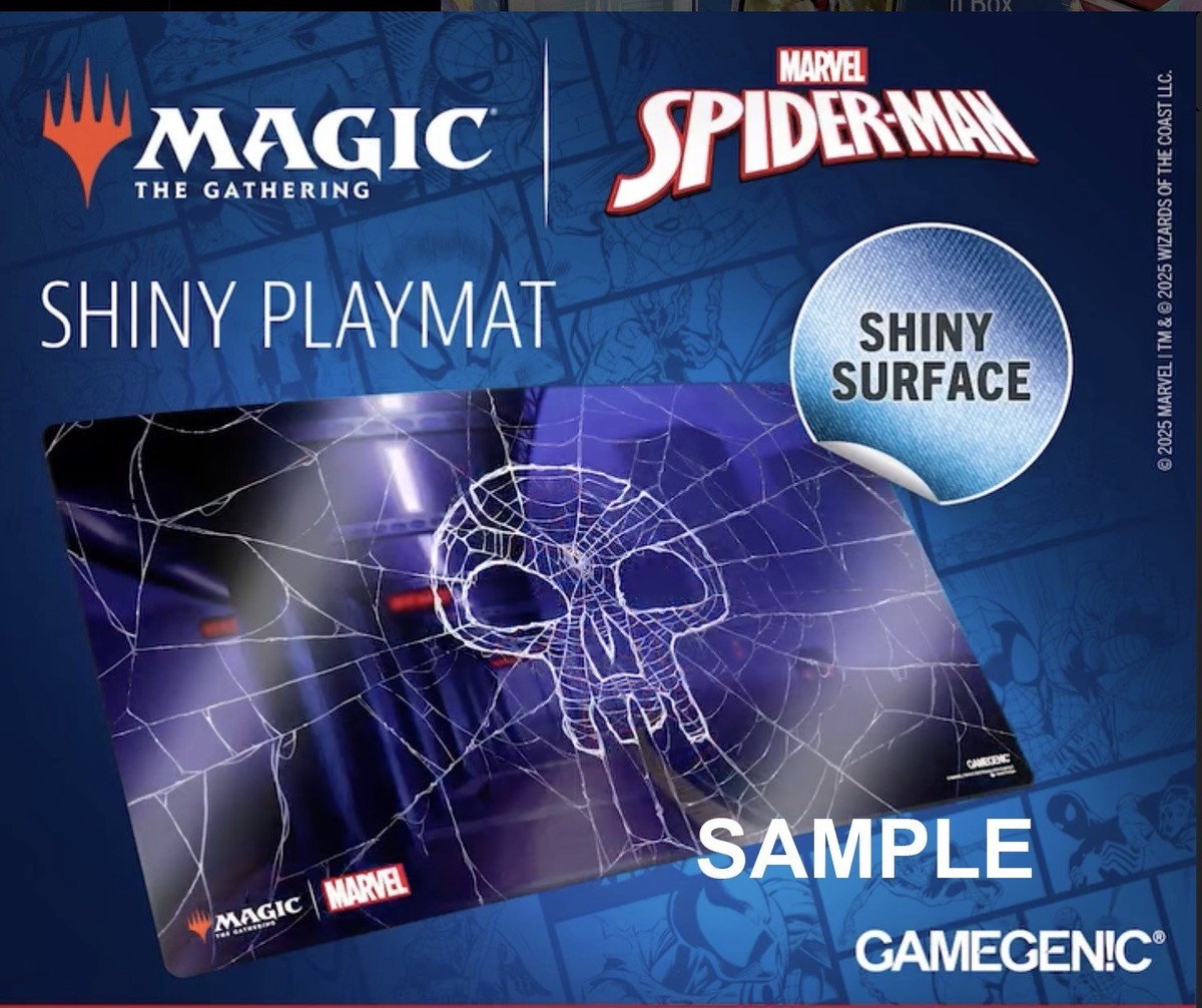 Magic MTG MagicCon Atlanta 2025 Spider-Man GameGenic playmat set