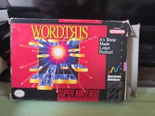 Wordtris (Super Nintendo Entertainment System, 1992) Preowned 