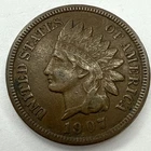 1907 Indian Head Cent Exact Coin Imaged #IND2246