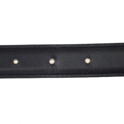 HERMES Logo Constance H Buckle Belt Size 65 Leather Yellow  display picture 1