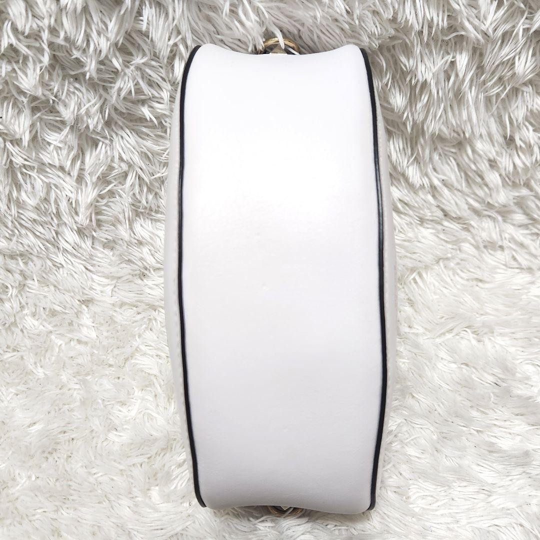 Valentino Garavani VLTN Logo Rockstud White Crossbody Bag, Leather, Pre-Owned J thumbnail 8