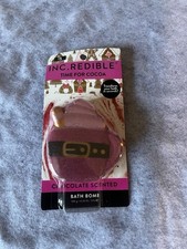 INC.REDIBLE Holiday Bath Bombs Chocolate Cookie Scented Novelty Shapes 4.23oz