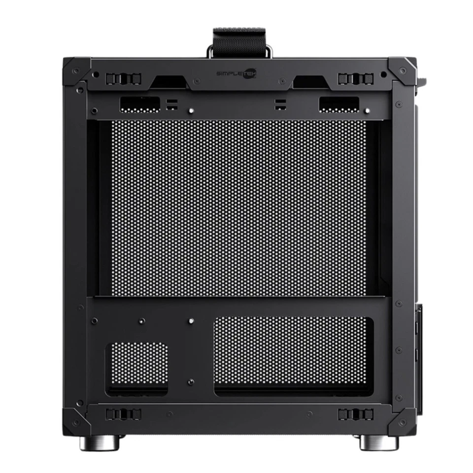 JONSBO C6-ITX Schwarzes Gehäuse ITX PC Computer Fester Kompakter Mini Tower - Bild 4 von 4