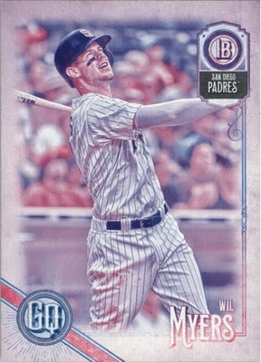 2018 Topps Gypsy Queen Missing Blackplate #18 Wil Myers - BB