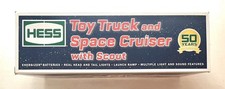 2014 Hess Toy Truck and Space Cruiser W Scout Original Box Lights Sounds -Read
