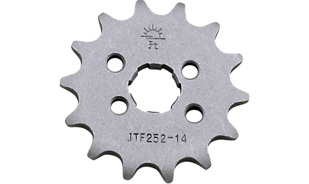 JT Sprockets Steel Front Sprocket – 14 Tooth – JTF252.14 – Natural Steel