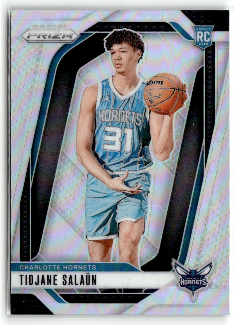 2024-25 Panini Prizm #262 Tidjane Salaun Prizms Silver