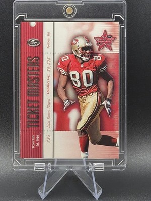 2000 Rookies & Stars - Ticket Masters #/2000 Jerry Rice / Terrell Owens #TM-25