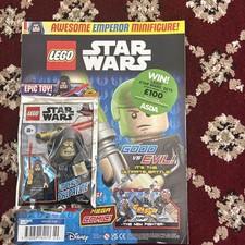 Lego Star Wars magazine, Issue 69, February 2021. With Emperor Palpatine minifig