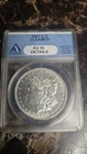 Morgan Silver Dollar $1 1887 O ANAC AU58 CLEANED