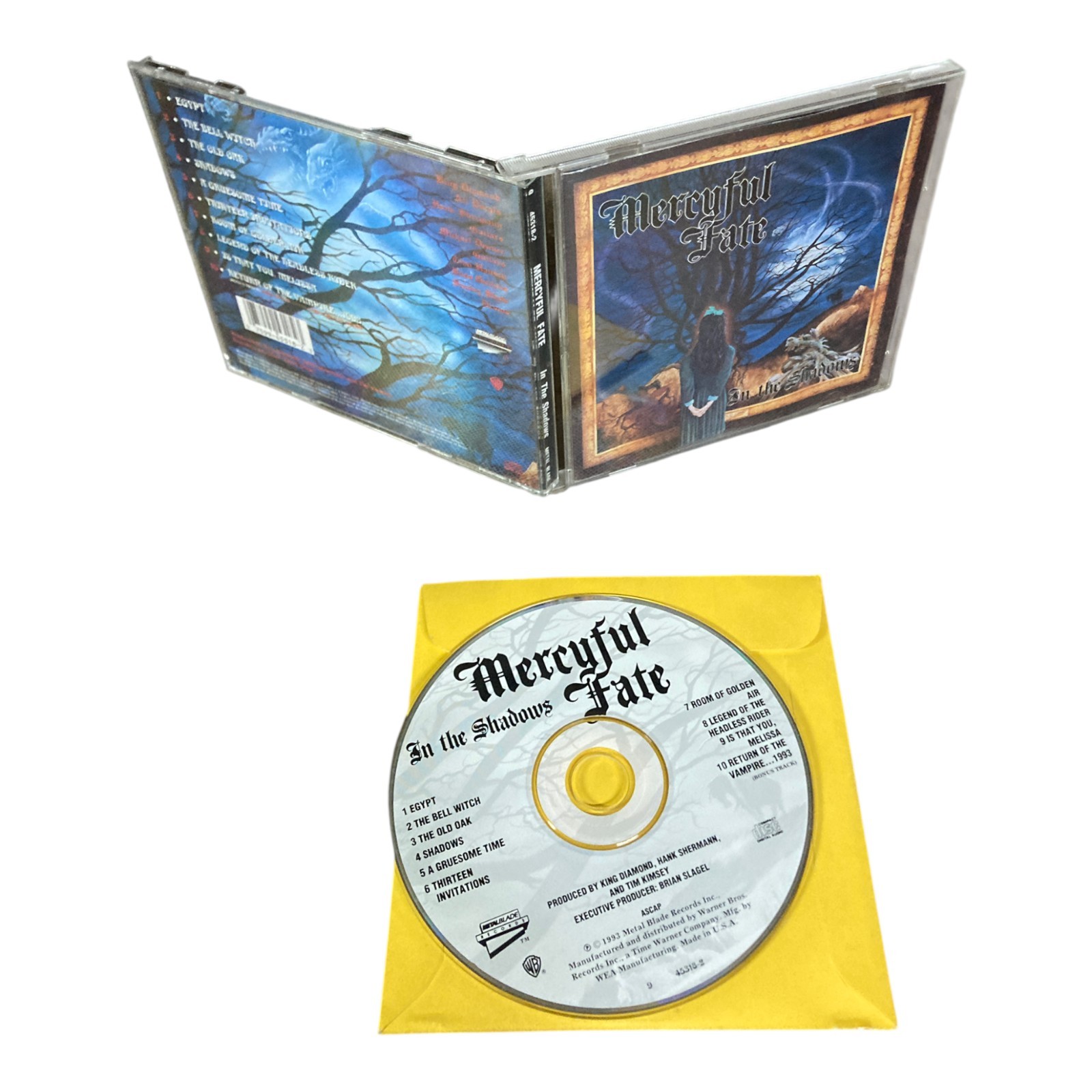 Mercyful Fate – In The Shadows 9 45318-2 1st Press USA CD Heavy Metal ...