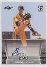 2020 Leaf Draft Auto Jagger Haynes #BA-JH1 Auto s2g
