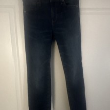 Old Navy Boys Built-In Flex Straight Dark Wash Blue Denim Jeans Size 14