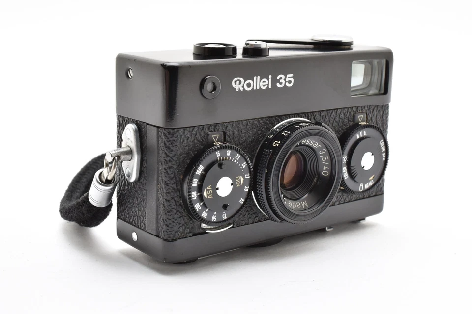 [NEAR MINT] Rollei 35 Black 35mm Film Camera 40mm f/3.5 Lens JAPAN #BF SALE - Image 4 of 4