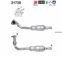 AS Katalysator FüR Opel Astra G Cabriolet F67 2.2 16V F07_ F48_ F08_