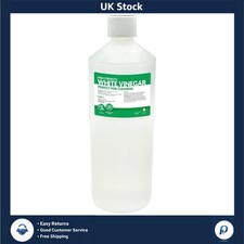 Natural 500ml White Cleaning Vinegar – Powerful Grime Remover for Home & Garden 35.98 per litre