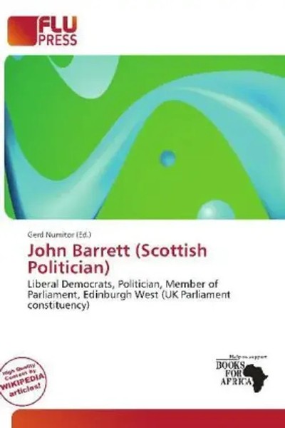 Gerd Numitor | John Barrett (Scottish Politician) | Taschenbuch | Englisch-image