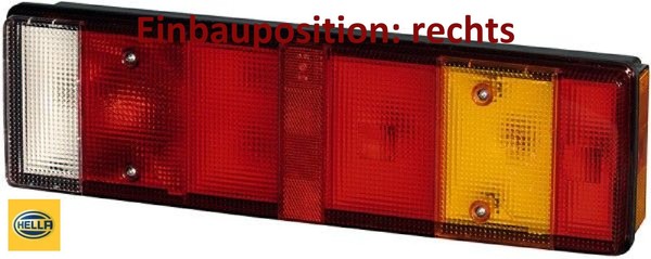 Hella 2VP008204-181 Heckleuchte Rechts RüCklicht Hecklicht RüCkleuchte-image